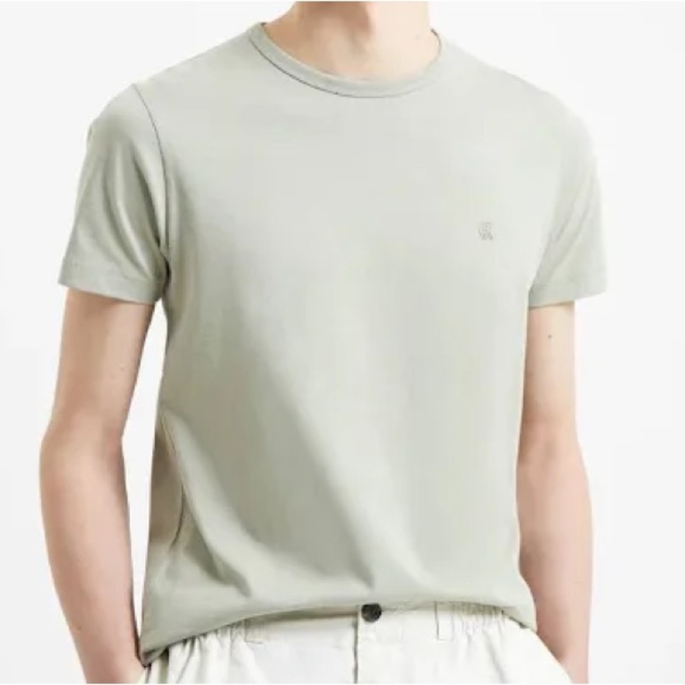 Men's Sage Green French Connection T-Shirt NWT Size L
